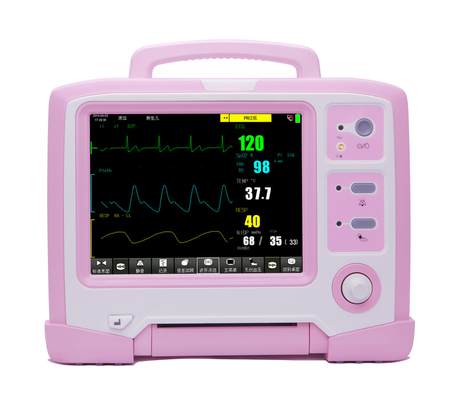 Newborns 8.4inch LCD Medical Equipment Multi Parameter Base Standard Patient Monitor