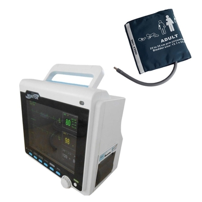 Manufacturer Plastic Real Multiparameter Patient Monitor CONTEC CMS6000 ECG SpO2 NIBP RESP TEM ICU