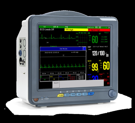 Optional Bedside/ICU Sinnor SNP9000N Heart Monitor ACG/2-IBP/ETCO2/Printer /touch Screen ICU Patient Monitor