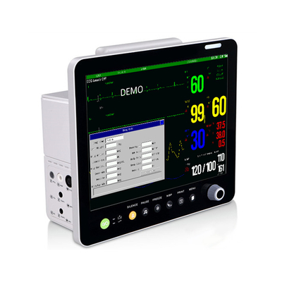 Bedside/ICU Sinnor SNP9000W 12.1 Inch ICU Hospital Operating Room Multiparameter Patient Monitor Portable Multiparameter 6 Patient Monitor