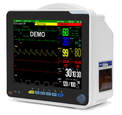 Bedside/ICU Sinnor SNP9000N Meditech Patient Monitor 12inch Touch Screen Multiparameter Patient Monitor