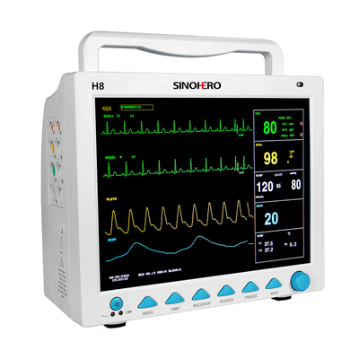 Cheap Price Plastic 12.1&quot; ICU Bedside Monitor Hospital TFT Multiparameter Patient Monitor