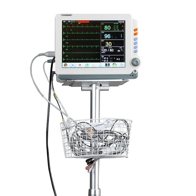 Six Parameters 12.1 Inch Multipara Portable Patient Monitors For Hospital ICU Medical Patient Monitor With Optional Stand