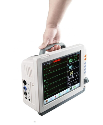 Six Parameters Cheap Portable Ambulance Patient Monitors 121 Inch Multiparameter Monitor For Patient With Low Price
