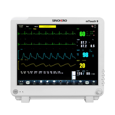 CE First Aid Medical Multiparameter mTouch 9 Machines Hospital Devices Patient Monitor