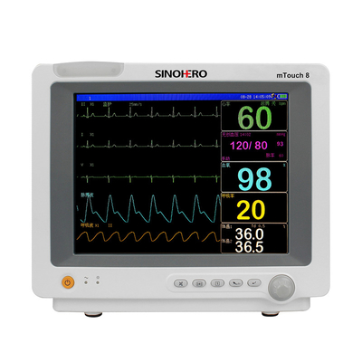 Medical Parameters 12.1 Patient Monitor 6&quot; First Aid Devices Patient Monitor Mtouch8 Vital Signs Monitor Price