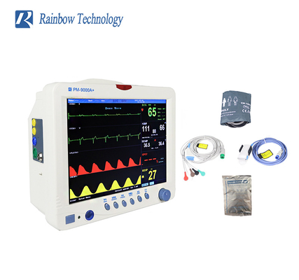 Durable Metal PM-9000A+ ICU/CCU 12.1 Inch Patient Monitor Porcelain Use Operating Room Multi Parameter
